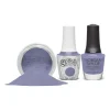 Gelish "What's The Hang Up?" Trio, Muted Blue Creme - Includes Gel polish, Lacquer and Dip
