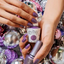 Gelish Xpress Dip "Before My Berry Eyes", Premium Purple Metallic, 43g | 1.5 oz. - On My Wish List Collection