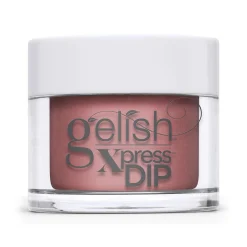 Gelish Xpress Dip "Be Free" Dip Powder - Rosy Mauve Crème, 43g | 1.5 oz