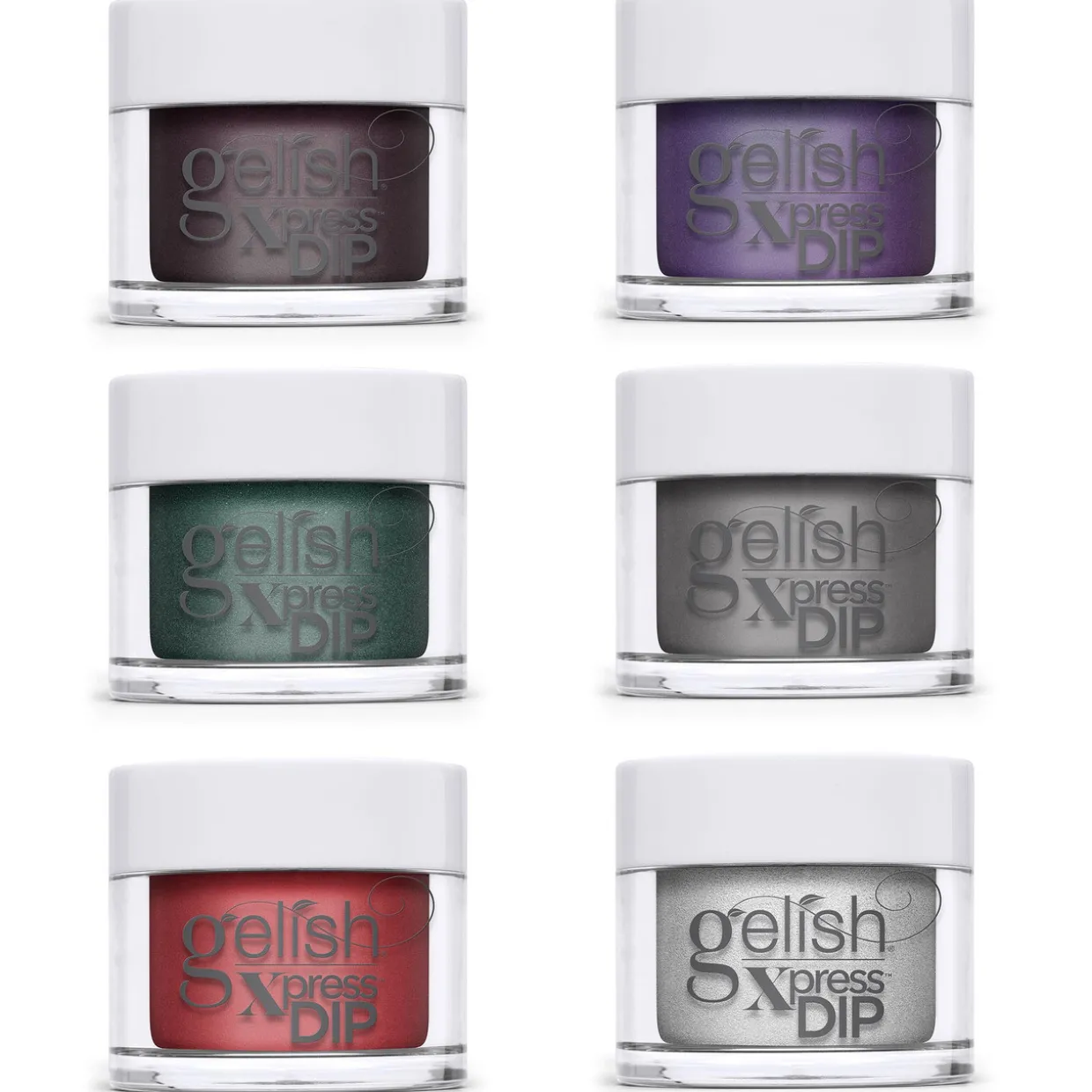 Gelish Xpress Dip Disney Villains Complete Collection Bundle, 6 colors