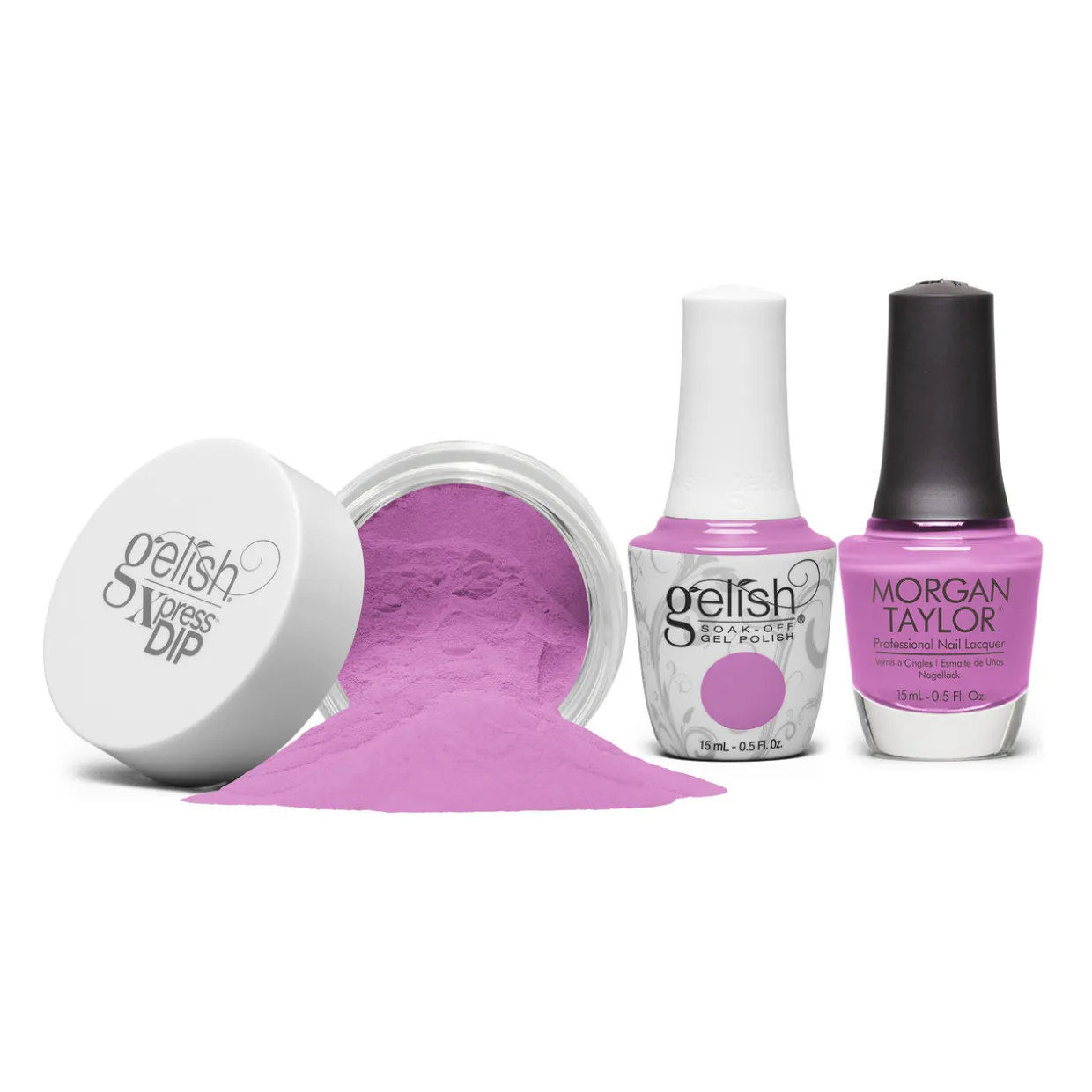 Gelish Xpress Dip"Got Carried Away", Hot Purple Crème, 43g | 1.5 oz -Up In The Air Collection