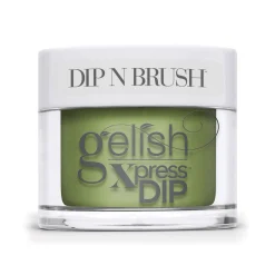 Gelish Xpress Dip "Leaf It All Behind" Moss Green Crème - 43g | 1.5 oz - 1620483