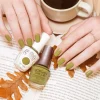 Gelish Xpress Dip "Lost My Terrain of Thought" Moss Green Crème, Dipping Powder - 43g | 1.5 oz - Change of Pace Collection