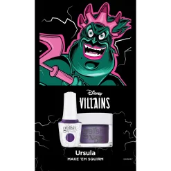 Gelish Xpress Dip "Make 'Em Squirm" Disney Villains Collection, 1.5 oz. - Purple/Blue Pearl