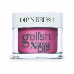 Gelish Xpress Dip n Brush "Brights Have More Fun" - Dark Pink Neon Creme- 43g | 1.5 oz - 1620915