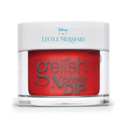Gelish Xpress Dip n Brush "Let's Crab a Bite", Fiery Tangerine Pearl, 43 g | 1.5 oz - Splash of Color Collection