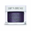 Gelish Xpress Dip n Brush "Plum And Done" - Plum Creme- 43g | 1.5 oz - 1620866
