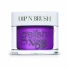 Gelish Xpress Dip n Brush "Pop-Arazzi Pose" -Hot Pink Neon Creme - 43g | 1.5 oz - 1620181
