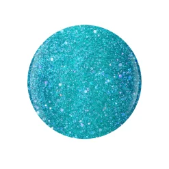 Gelish Xpress Dip n Brush "Ride The Wave", Aqua Teal Glitter, 43 g | 1.5 oz - Splash of Color Collection