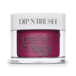 Gelish Xpress Dip n Brush "Sleighing In Style", Fuchsia Glitter, 43 g | 1.5 oz. - 1620542