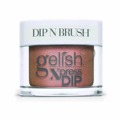 Gelish Xpress Dip n Brush "Sunrise And The City" - Multi-Dimensional Orange Metallic- 43g | 1.5 oz - 1620875