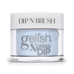 Gelish Xpress Dip n Brush "Sweet Morning Breeze", Baby Blue Iridescent, 43 g | 1.5 oz.
