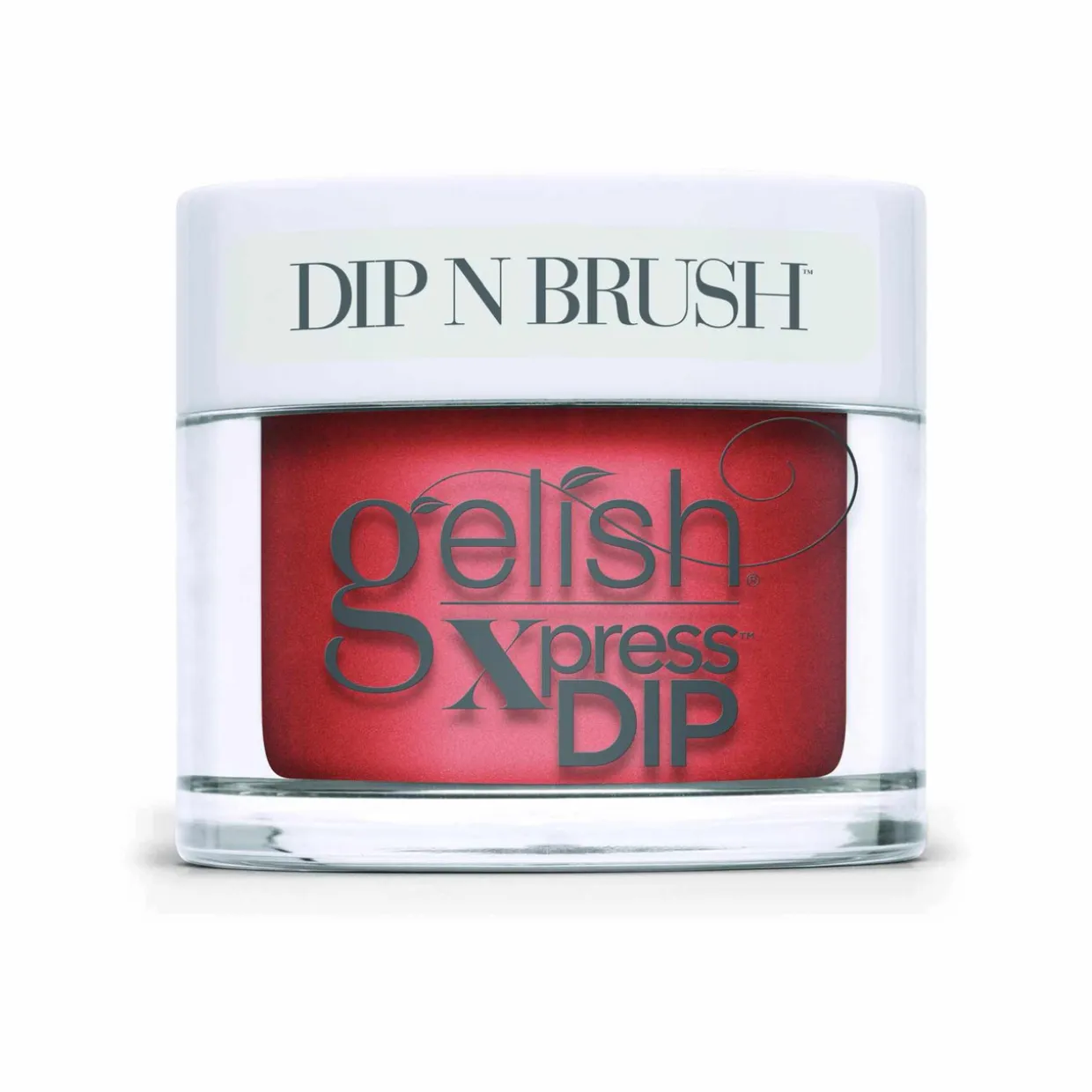 Gelish Xpress Dip n Brush "Tiki Tiki Laranga" - Orange Neon Creme- 43g | 1.5 oz - 1620894