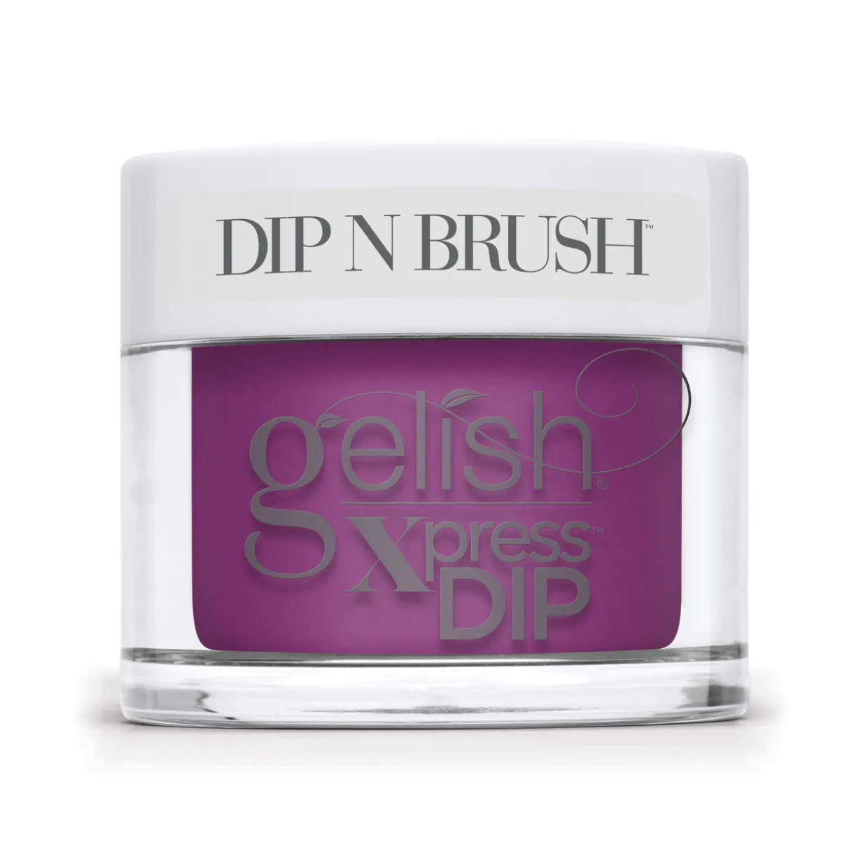 Gelish Xpress Dip n Brush "Very Berry Clean", Purple Grape Crème, 43 g | 1.5 oz.