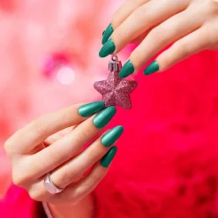 Gelish Xpress Dip n Brush "What The Fluff?", Vibrant Teal Metallic, 43 g | 1.5 oz. - 1620546