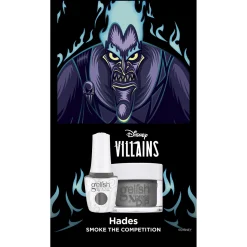 Gelish Xpress Dip "Smoke The Competition" Disney Villains Collection, 1.5 oz. - Gray Creme