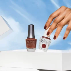 Gelish Xpress Dip "Take Time & Unwind" Dip Powder - Cinnamon Red Crème, 43g | 1.5 oz