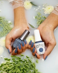 Gelish Xpress Dip "Test The Waters" Chiffon Slate Blue Crème - 43g | 1.5 oz - 1620482