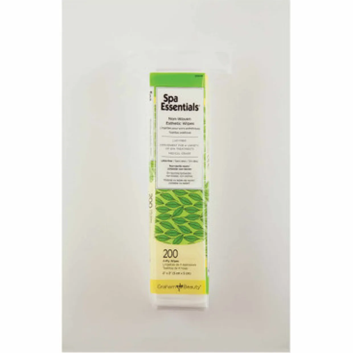 Graham Beauty Spa Essentials 2"x2" Esthetic Wipes Case Pack of 25 Packs