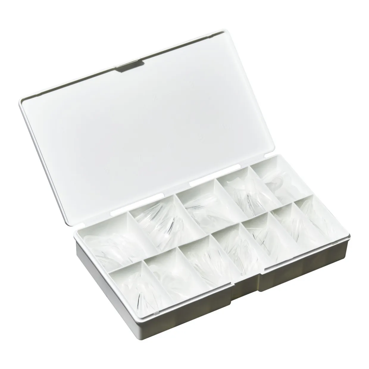 IBD Clear Soft Gel Tips - Medium Stiletto, 504 ct.