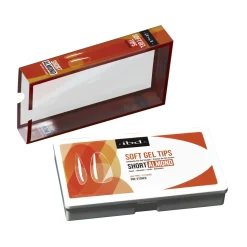 IBD Clear Soft Gel Tips - Short Almond, 504 ct.