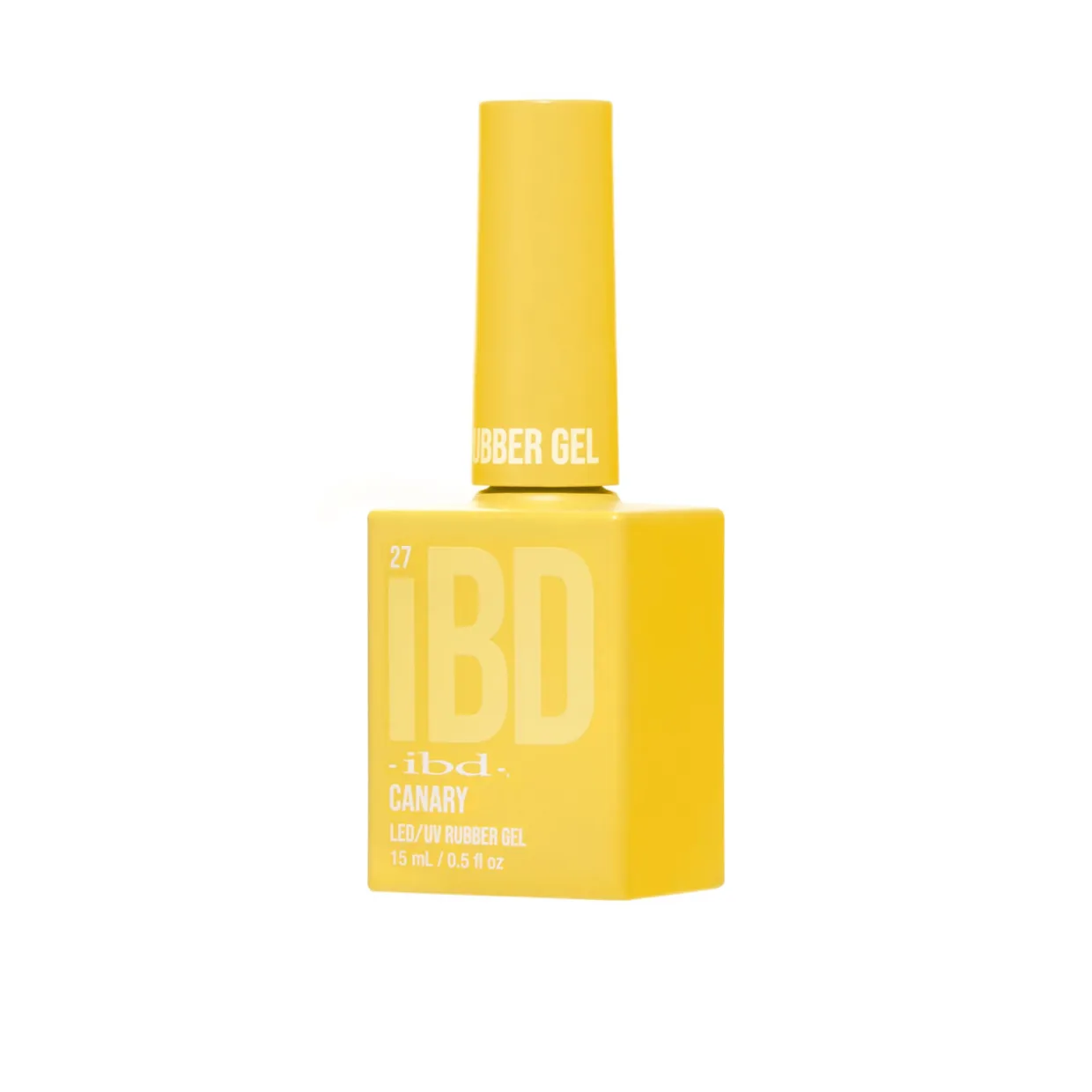 IBD Rubber Gel, Canary, .5 fl. Oz.