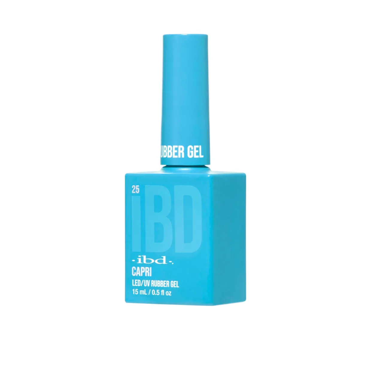 IBD Rubber Gel, Capri, .5 fl. Oz.