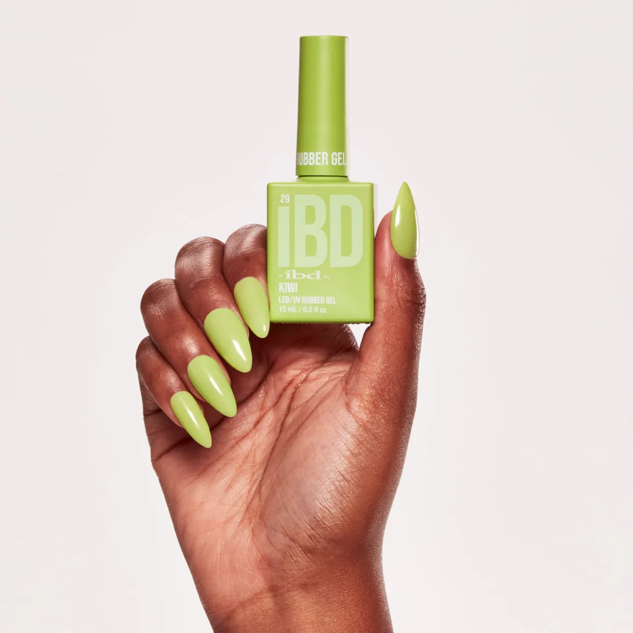 IBD Rubber Gel, Kiwi, .5 fl. Oz.