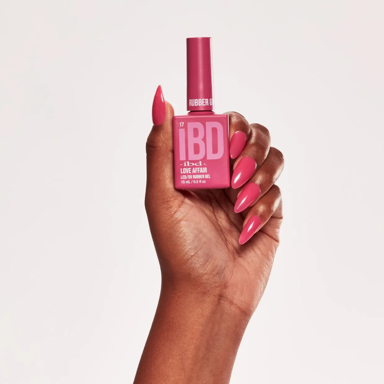 IBD Rubber Gel, Love Affair, .5 fl. Oz.