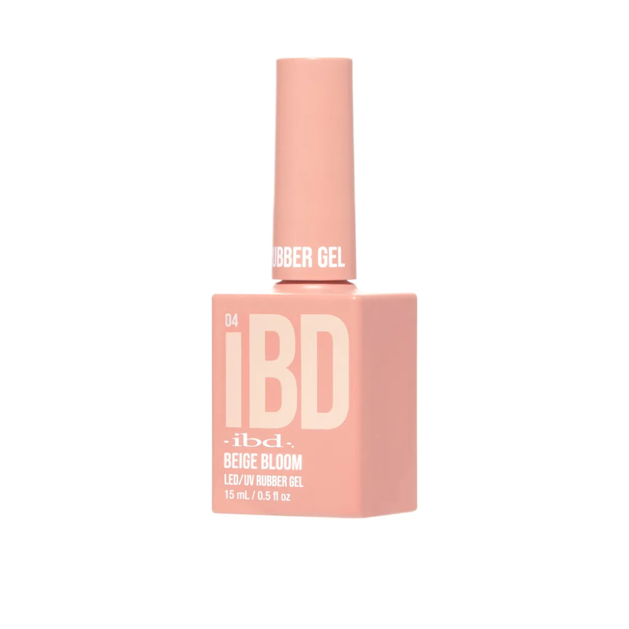 IBD Rubber Gel, Peachy, .5 fl. Oz.