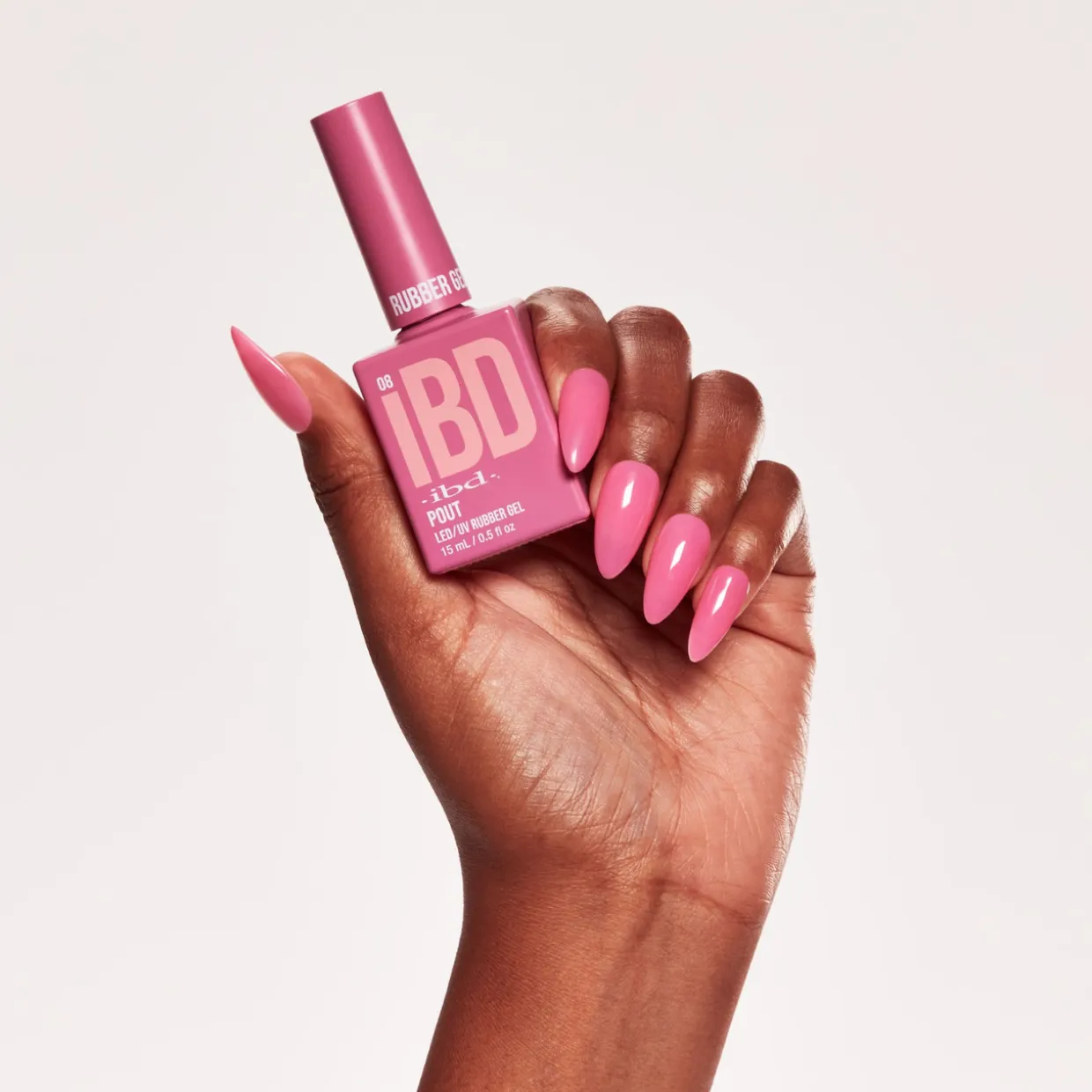 IBD Rubber Gel, Pout, .5 fl. Oz.