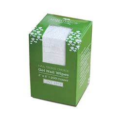 Intrinsics Case of 25 boxes, 200 ct. ea. Nail Tech Choice Gel Nail Wipes , 2"x2" lint free nail wipe