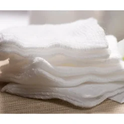 Intrinsics 401423 - Large Cotton 12-Ply Gauze, 4”x4”, 200 ct. Med-Esthetic® 100% Naturelle™ cotton, Case Pack of 10