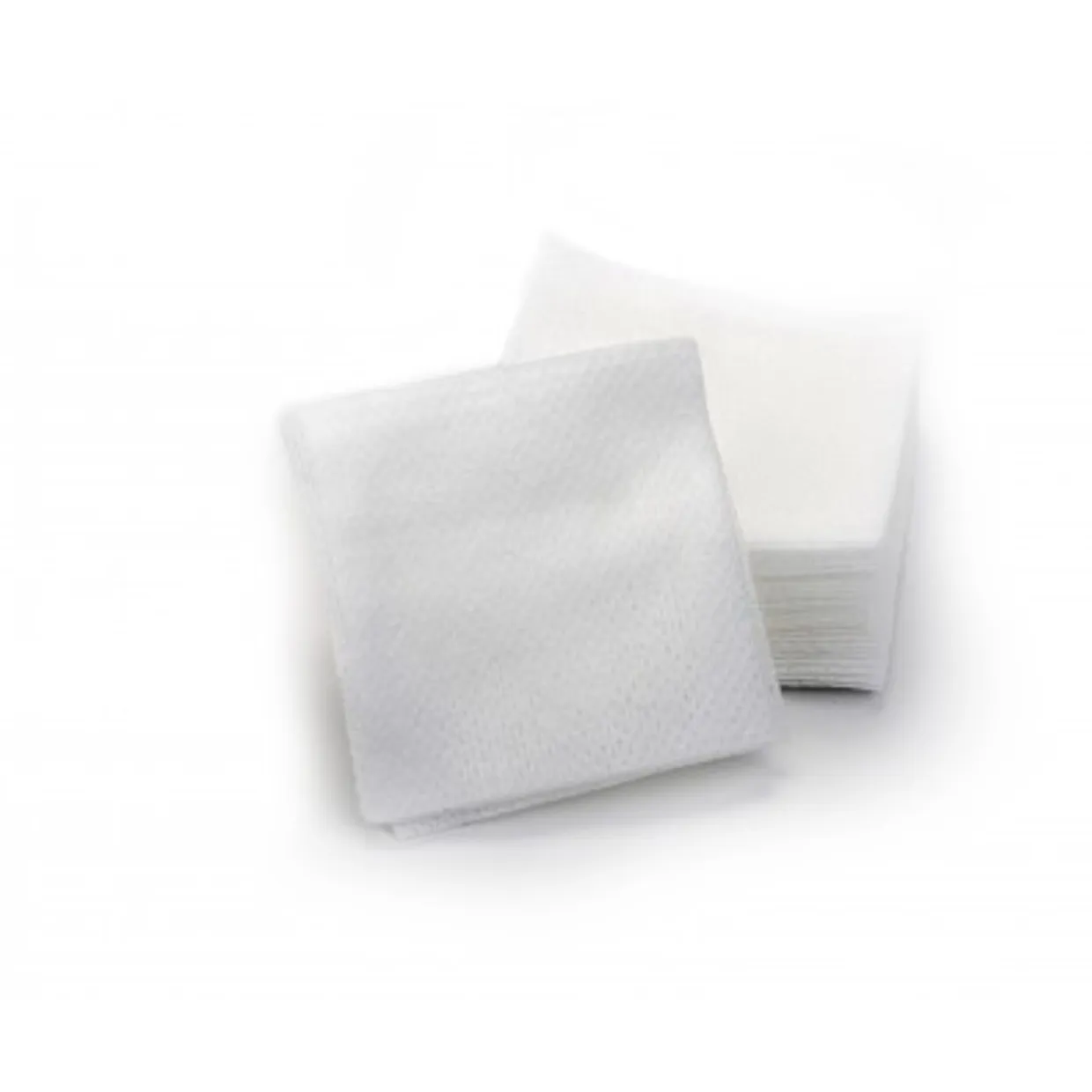 Intrinsics 401412 - Large Cotton Wipes, 4”x4”, 200 ct. 8-ply 100% Naturelle™ cotton, Case Pack of 10