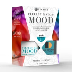 LeChat "Angelic Dreams" - Perfect Match MOOD Collection Duo Set Lacquer & Gel - SKU:PMMDS21