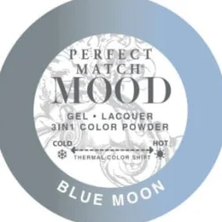 LeChat "Blue Moon" - Perfect Match MOOD Collection Duo Set Lacquer & Gel - SKU:PMMDS12