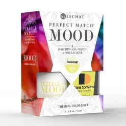 LeChat "Buttercup" - Perfect Match MOOD Collection Duo Set Lacquer & Gel - SKU:PMMDS57