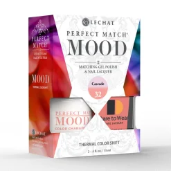 LeChat "Cascade" - Perfect Match MOOD Collection Duo Set Lacquer & Gel - SKU:PMMDS32