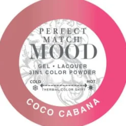 LeChat "Coco Cabana " - Perfect Match MOOD Collection Duo Set Lacquer & Gel - SKU:PMMDS52