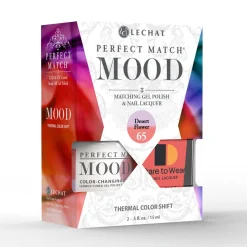 LeChat "Desert Flower" - Perfect Match MOOD Collection Duo Set Lacquer & Gel - SKU:PMMDS65