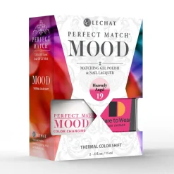 LeChat "Heavenly Angel" - Perfect Match MOOD Collection Duo Set Lacquer & Gel - SKU:PMMDS19