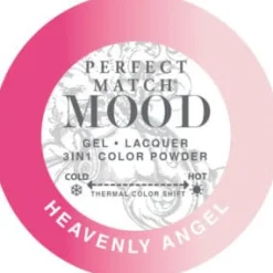 LeChat "Heavenly Angel" - Perfect Match MOOD Collection Duo Set Lacquer & Gel - SKU:PMMDS19