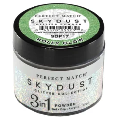 LeChat "Holly Glow" - Perfect Match Sky Dust Collection 3-in-1 Dip Powder, 42g - SDP17, 43 g