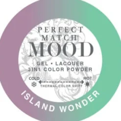 LeChat "Island Wonder" - Perfect Match MOOD Collection Duo Set Lacquer & Gel - SKU:PMMDS31