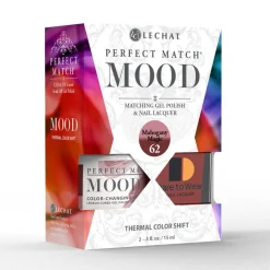 LeChat "Mahogany Magic" - Perfect Match MOOD Collection Duo Set Lacquer & Gel - SKU:PMMDS62