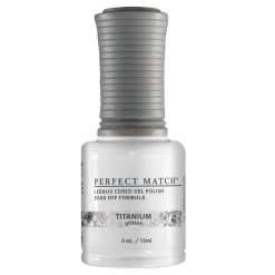 Le Chat Perfect Match Gel Polish & Lacquer Set, Titanium, 15 mL | .5 fl. oz., PMS134