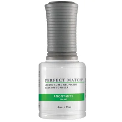 Le Chat Perfect Match Gel Polish & Lacquer Set, Anonymity, 15 mL | .5 fl. oz., PMS040