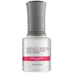 Le Chat Perfect Match Gel Polish & Lacquer Set, Pink Clarity, 15 mL | .5 fl. oz., PMS054