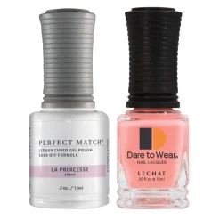 Le Chat Perfect Match Gel Polish & Lacquer Set, La Princesse, 15 mL | .5 fl. oz., PMS013