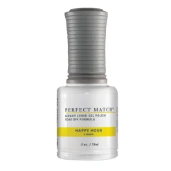 Le Chat Perfect Match Gel Polish & Lacquer Set, Happy Hour, 15 mL | .5 fl. oz., PMS039
